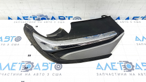 Заглушка глушителя правая Honda Accord 18-22 EXL, touring с хромом, царапины