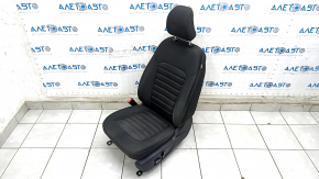 Водительское сидение Ford Fusion mk5 17-20 без airbag, электро, тряпка черная, под чистку