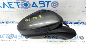 Oglinda dreapta Ford Fusion mk5 13-20 3 pini, grafit, zgarieturi pe sticla