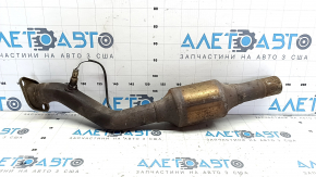 Приемная труба с катализатором Jeep Patriot 11-17 2.4 с лямбдой, слизаны грани на лямбде