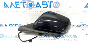 Зеркало боковое левое в сборе Ford Mustang mk6 15-23 3 пина, черное