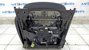 Пассажирское сидение Ford Mustang mk6 15-23 без airbag, электро+механическое, купе, черное, ткань, стрельнувшее, под химчистку