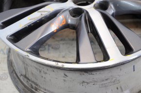 Диск колесный R18x7.5J 5*114,3 Infiniti JX35 QX60 16-18 рест, легкая бордюрка, царапины, полез лак