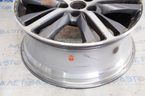 Диск колесный R18x7.5J 5*114,3 Infiniti JX35 QX60 16- рест, легкая бордюрка, царапины, полез лак