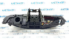 Торпедо передняя панель с AIRBAG Ford Mustang mk6 15- черная, потерта