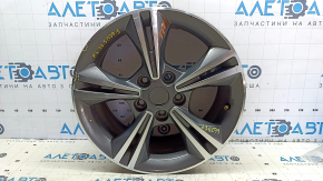 Диск колесный R16 x 7j Ford Focus mk3 11-18 тип 1, графит, легкая бордюрка