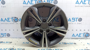 Диск колесный R16 x 7j Ford Focus mk3 11-18 тип 1, графит, легкая бордюрка