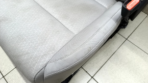 Пассажирское сидение Hyundai Tucson 16-18 без airbag, механическое, ткань серая, под чистку, царапины