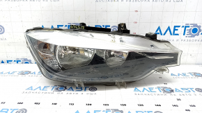 Ansamblu far dreapta fata BMW 3 F30 16-18 halogen, nisip