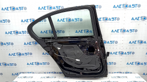 Ansamblu portiera spate stanga BMW 3 F30 12-18 negru 668, zgarieturi pe captuseala