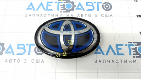 Эмблема решетки радиатора grill Toyota Camry v70 18-20 hybrid под радар, тычки