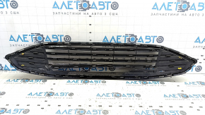 Ansamblu grila radiator cu cadru Ford Fusion mk5 17-18 nisip, fisurat, elemente de fixare sparte, fragment lipsa