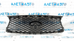 Grila radiator cu emblema Infiniti QX60 16- rest, uzata, zgarieturi