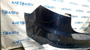 Bara spate goala Ford Fusion mk5 19-20 albastru, pentru 4 senzori de parcare fara Park Assist, fisurata