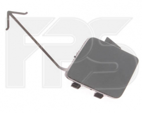 Capacul carligului de tractare pentru bara fata VW Tiguan 09-11, nou, aftermarket.