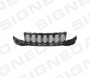 Grila radiatorului Jeep Compass 11-16 neagră, fără inserții, nouă, neoriginală.