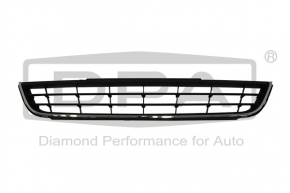 Grila inferioară a bara de protecție față VW Jetta 11-14 SUA, material nou, neoriginal.