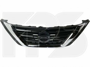 Решетка радиатора grill Nissan Altima 16-18 рест без эмбл новый неоригинал