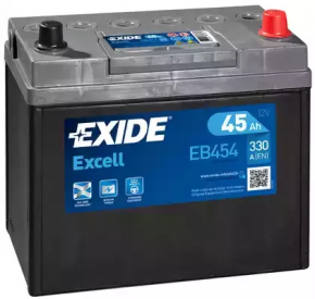 Baterie auto 12V ACURA ILX 13- 45Ah 300A Asia +- inversă nouă neoriginală EXIDE