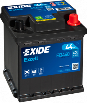 Baterie auto 12V BMW 3 F30 12-18 Hybrid 44Ah 400A Euro +- Inversa noua neoriginala EXIDE