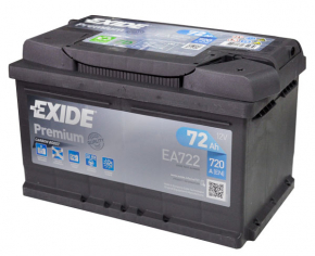 Baterie auto 12V KIA OPTIMA 16- Hibrid 72Ah 720A Euro +- Revers nou neoriginal EXIDE