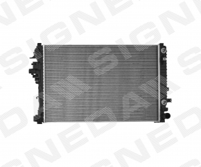 Radiator de răcire a apei pentru Chevrolet Malibu 16-18 1.5T cu răcire pentru cutia de viteze, nou, neoriginal, SIGNEDA