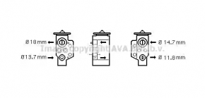 Ventilatorul de încălzire al aerului condiționat pentru VW Beetle 12-19, nou, neoriginal, AVA.