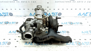 Ansamblu turbina cu colector Audi Q5 8R 13-17 2.0T 83k cu tevi