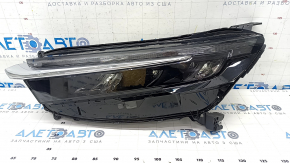 Фара передняя левая в сборе Honda CRV 23- LED с хром молдингом