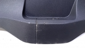 Накладка порога правая VW Jetta 19-26 черная, царапины, задиры