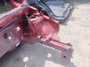 Panou sfert fata stanga Toyota Prius V 12-17 rosu, pe caroserie, cu pragul presat