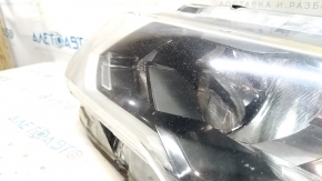 Фара передняя левая Nissan Rogue 17-20 голая галоген, песок