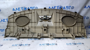 Полка задняя Toyota Solara 04-08 бежевый, царапины, со стоп-сигналом, надлом крепления