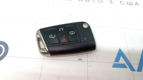 Ключ VW Tiguan 18-20 keyless 4 кнопки, царапины