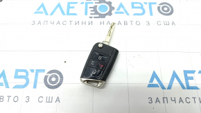Ключ VW Tiguan 18-20 keyless 4 кнопки, царапины, тычки, потерт