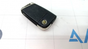 Ключ VW Tiguan 18-20 keyless 4 кнопки, царапины, тычки, потерт