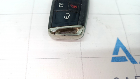 Ключ VW Tiguan 18-20 keyless 4 кнопки, царапины, тычки, потерт