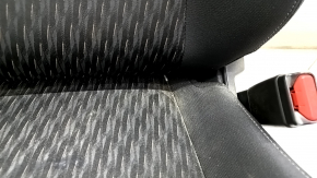 Пассажирское сидение Nissan Rogue 14-15 без airbag, механическое, ткань черная, под химчистку