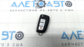 Ключ Nissan Rogue 14-20 3 кнопки, раскладной, царапины