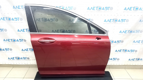 Дверь в сборе передняя правая Lincoln MKZ 13-20 keyless, красный RR, тычки