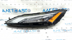 Поворотник ДХО левый Nissan Rogue 21-23 галоген + LED japan built