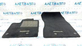 Set covorase interior Nissan Rogue 21-23 pânză, negru