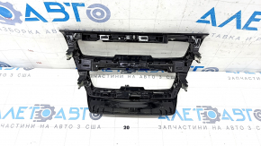 Decorat panou frontal BMW X1 F48 16-22 negru lucios