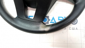 Руль голый Mazda 3 14-16 BM дорест, резина, черн, потёрт