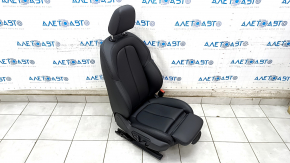 Scaun pasager BMW X1 F48 16-19 cu airbag, electric, incalzit, cu memorie, piele neagra, decorat