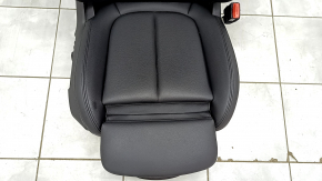 Scaun pasager BMW X1 F48 16-19 cu airbag, electric, incalzit, cu memorie, piele neagra, decorat