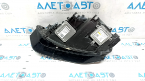 Фара передняя правая в сборе Audi A4 B8 13-16 рест ксенон led, песок