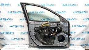 Дверь в сборе передняя левая Mazda 3 14-18 BM, серебро 38P, тычка