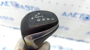 Buton de viteze BMW X1 F48 16-19 piele neagra, uzat, zgarieturi, necesita curatare