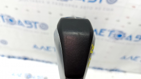 Buton de viteze BMW X1 F48 16-19 piele neagra, uzat, zgarieturi, necesita curatare